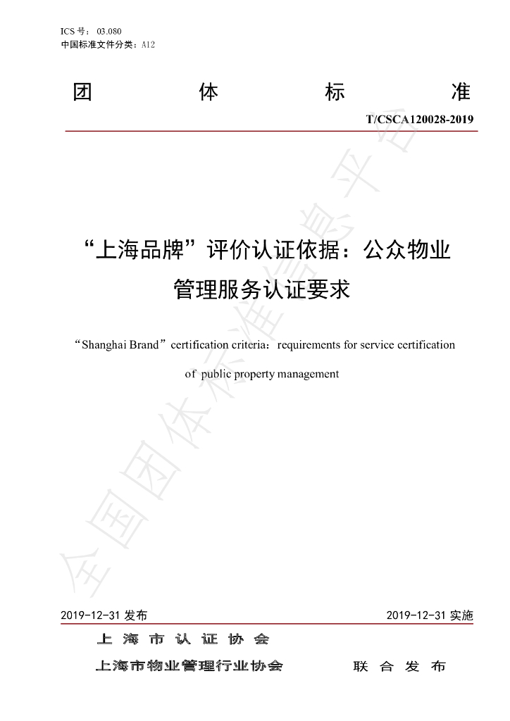 T/CSCA 120028-2019 标准预览