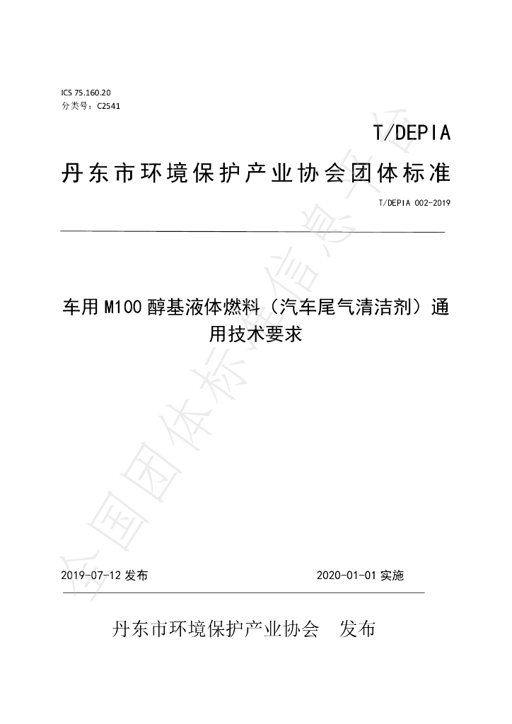 T/DEPIA 002-2019 标准预览