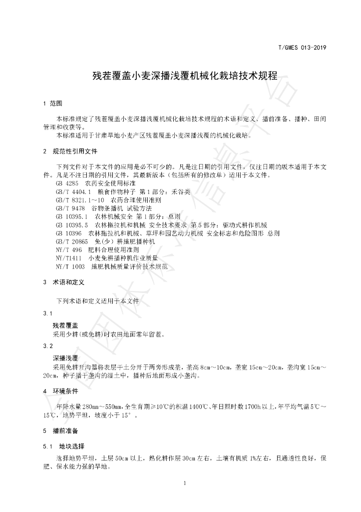 T/GMES 013-2019 标准预览