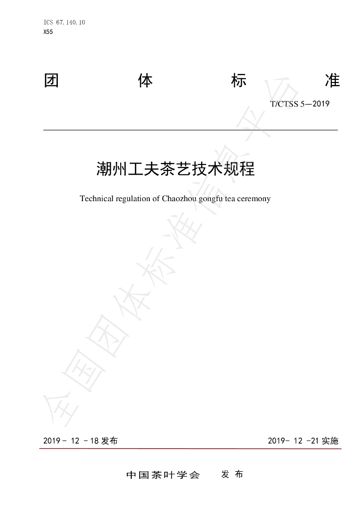 T/CTSS 5-2019 标准预览