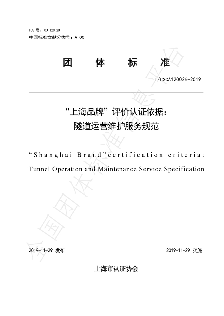 T/CSCA 120026-2019 标准预览