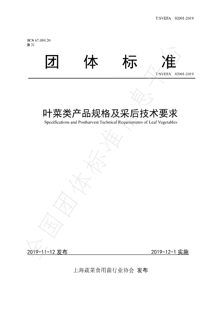 T/SVEFA 02001-2019 标准预览