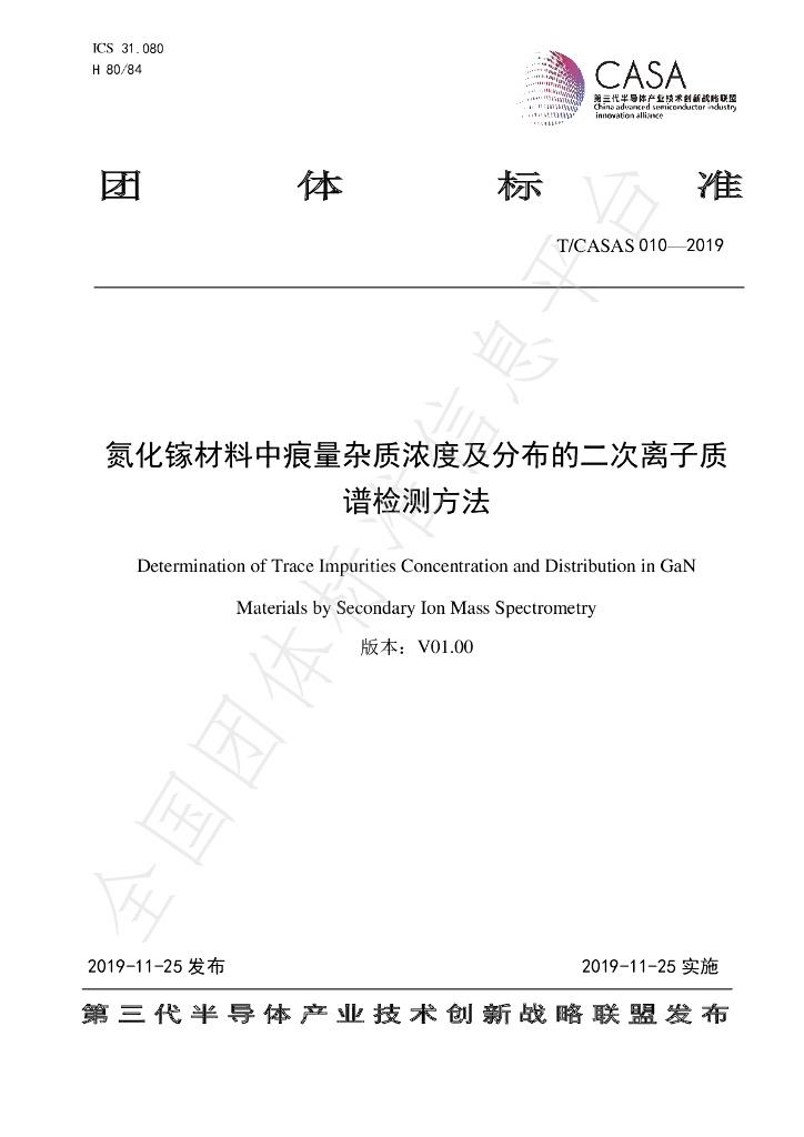 T/CASAS 010-2019 标准预览