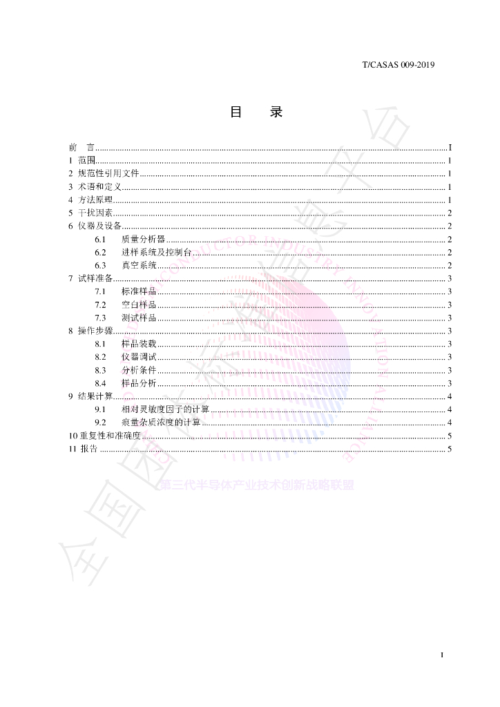 T/CASAS 009-2019 标准预览