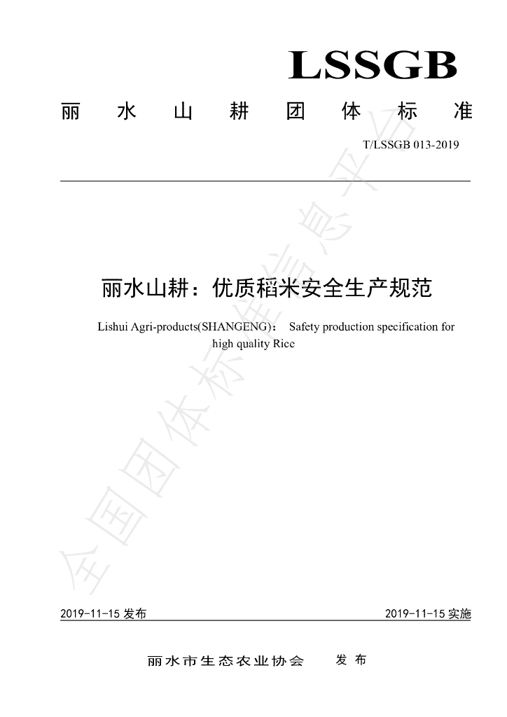 T/LSSGB 013-2019 标准预览