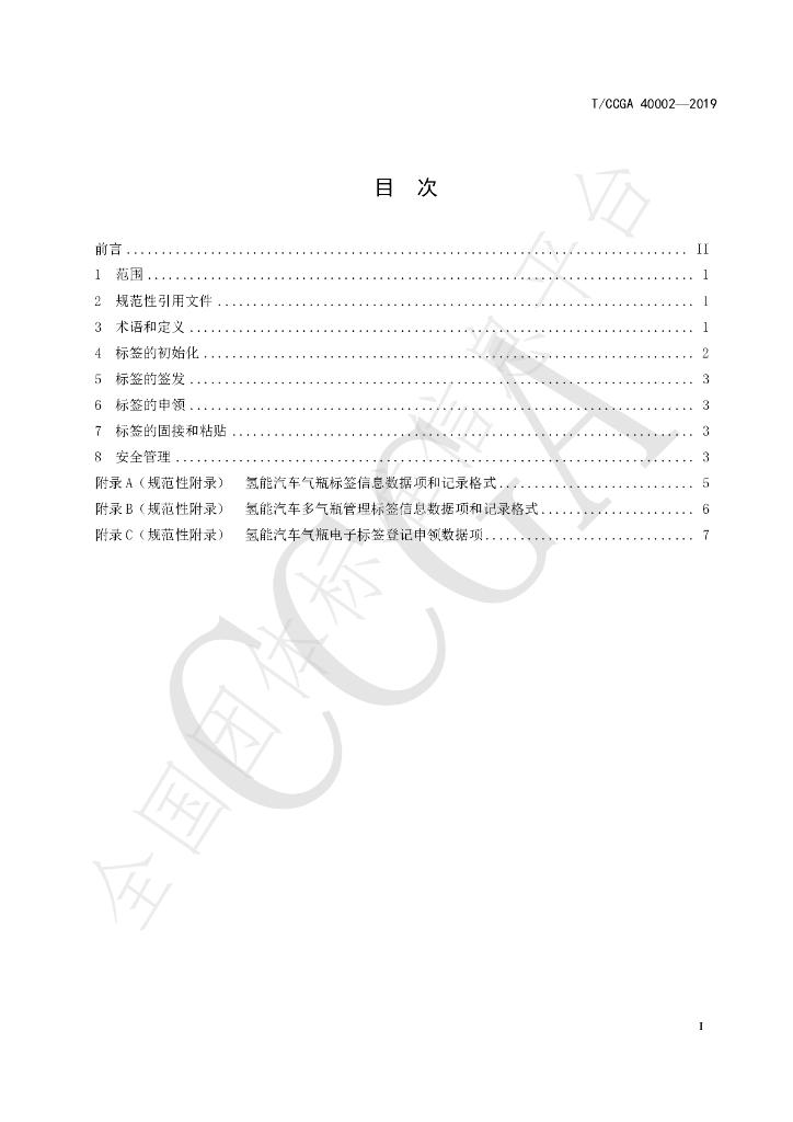 T/CCGA 40002-2019 标准预览