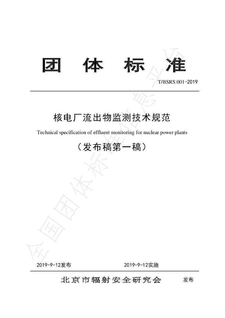 T/BSRS 001-2019 标准预览