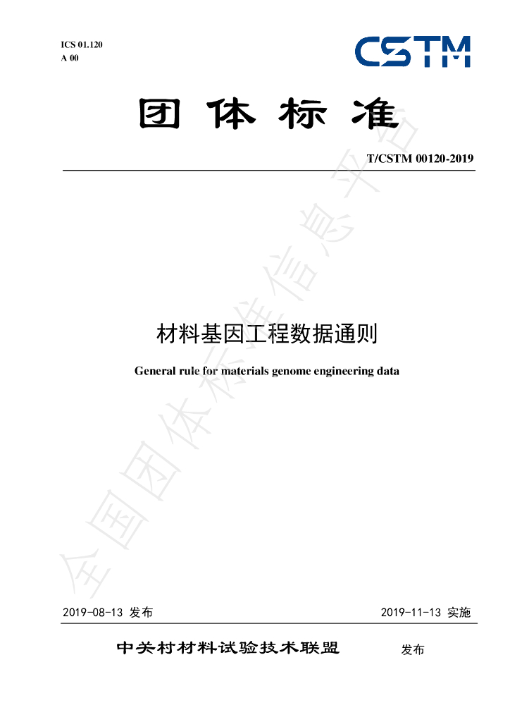 T/CSTM 00120-2019 标准预览
