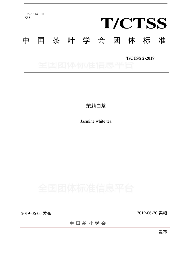 T/CTSS 2-2019 标准预览