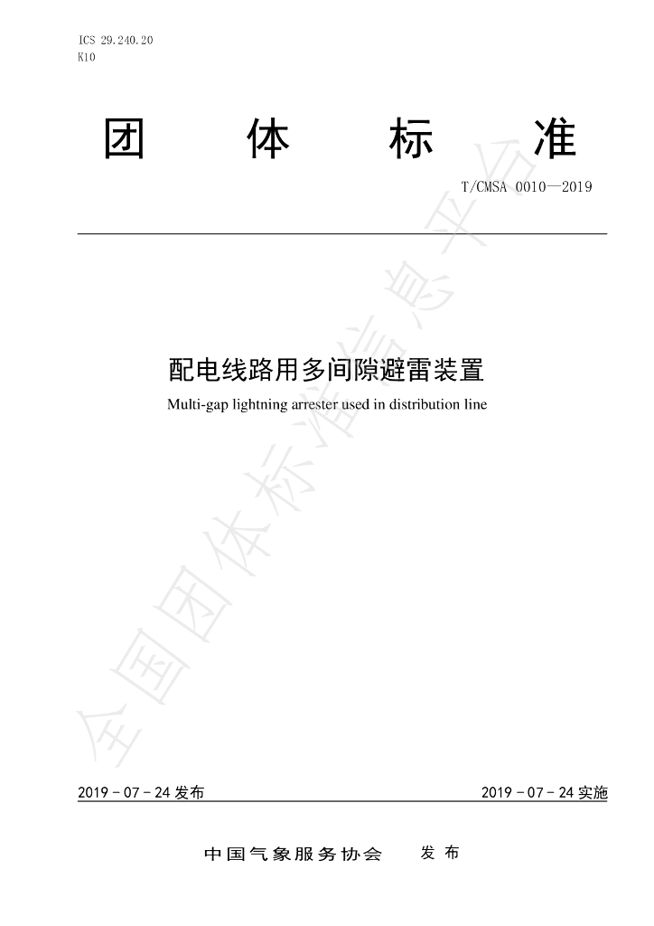 T/CMSA 0010-2019 标准预览