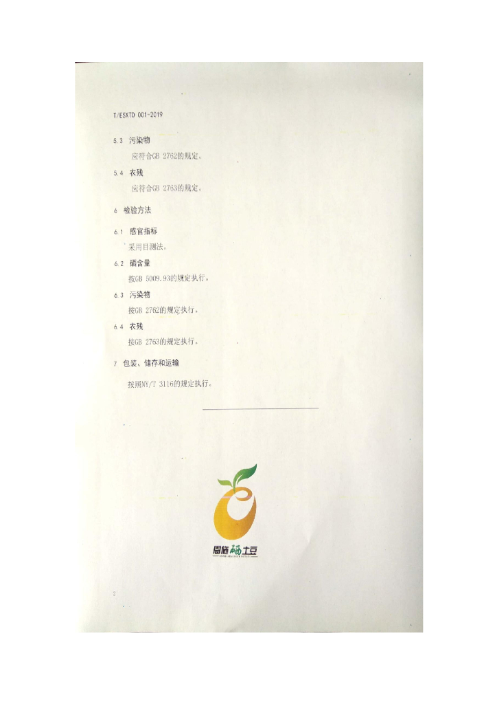 T/ESXTD 001-2019 标准预览