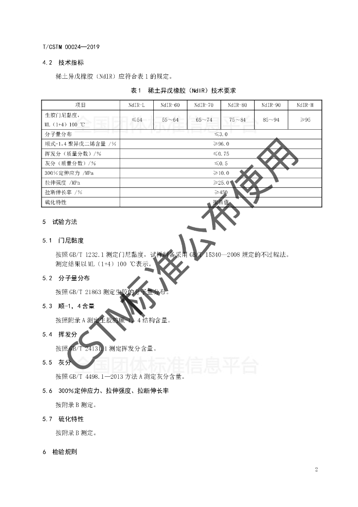 T/CSTM 00024-2019 标准预览