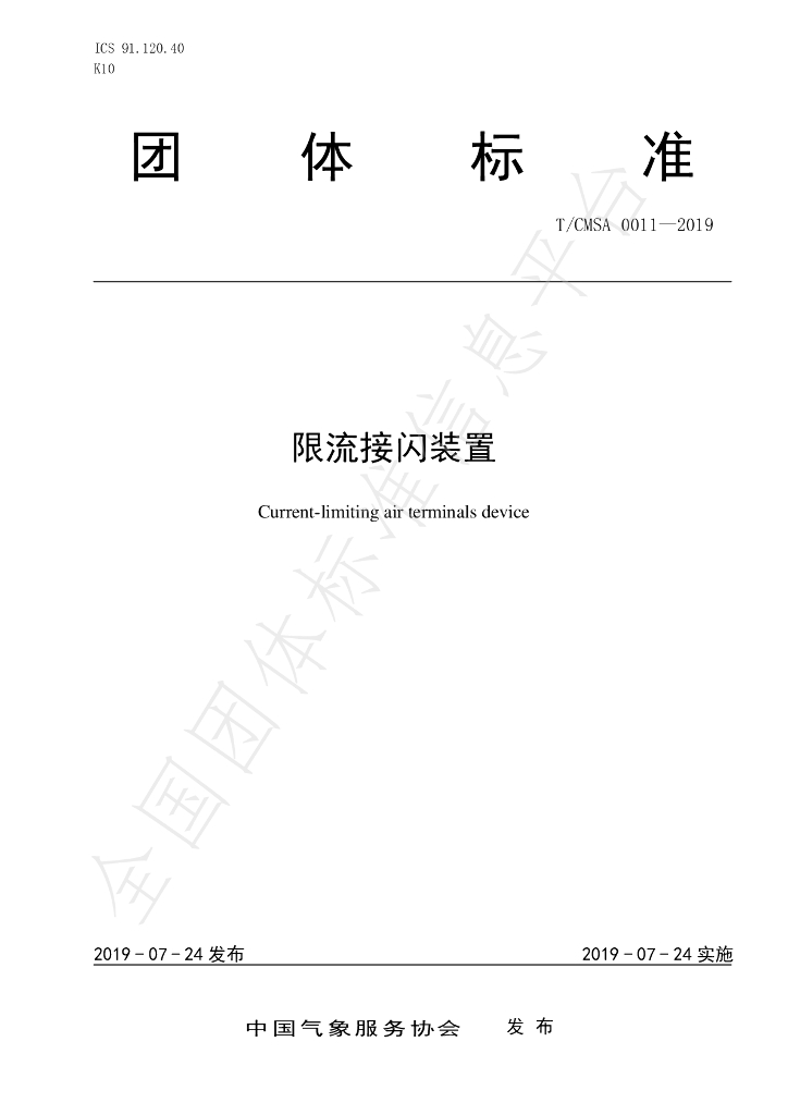 T/CMSA 0011-2019 标准预览