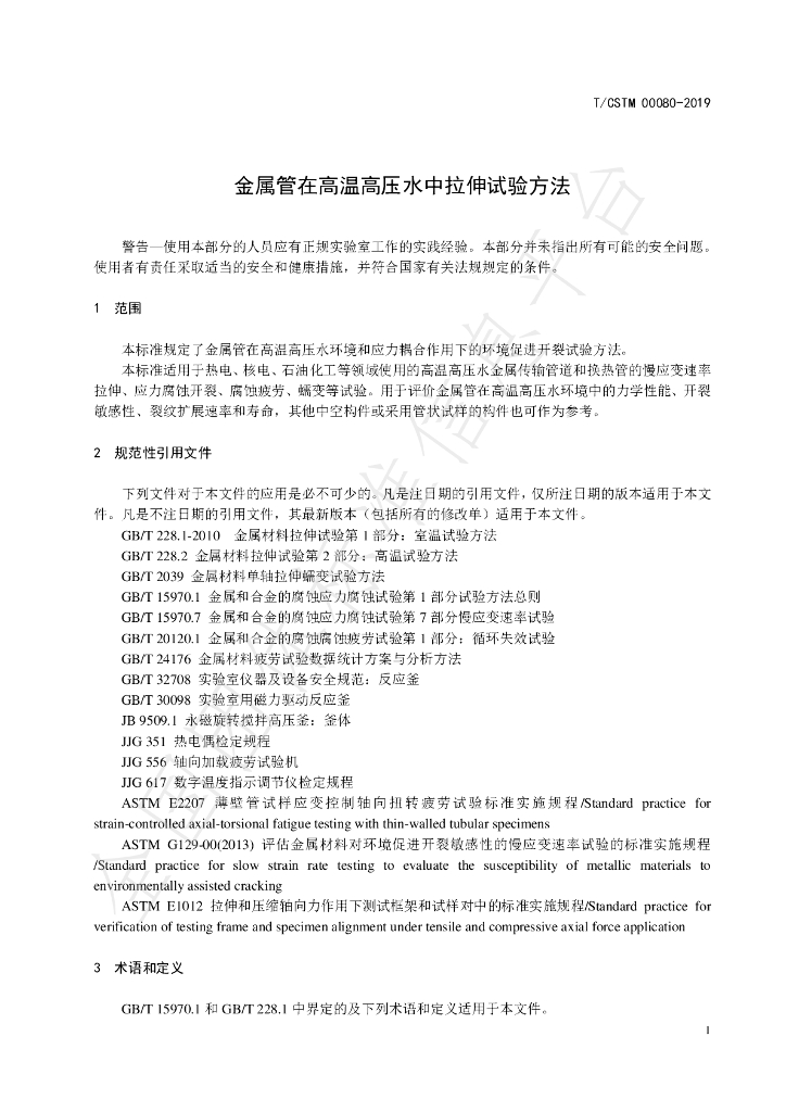 T/CSTM 00080-2019 标准预览