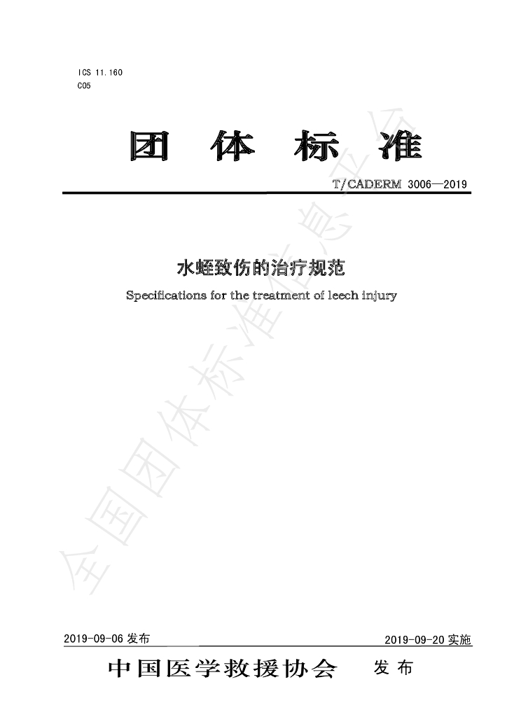 T/CADERM 3006-2019 标准预览