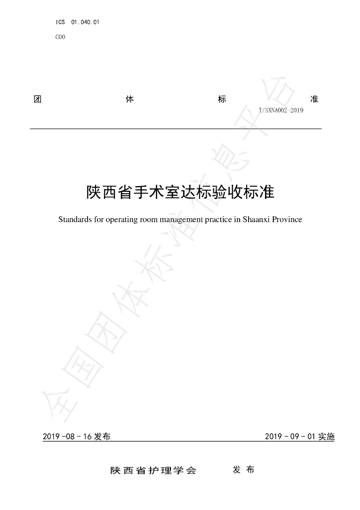 T/SXNA 002-2019 标准预览
