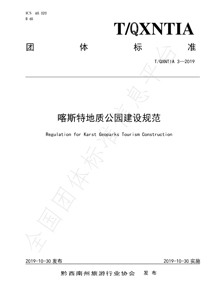 T/QXNTIA 3-2019 标准预览