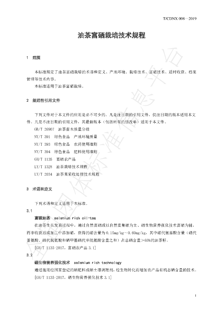 T/CDNX 008-2019 标准预览