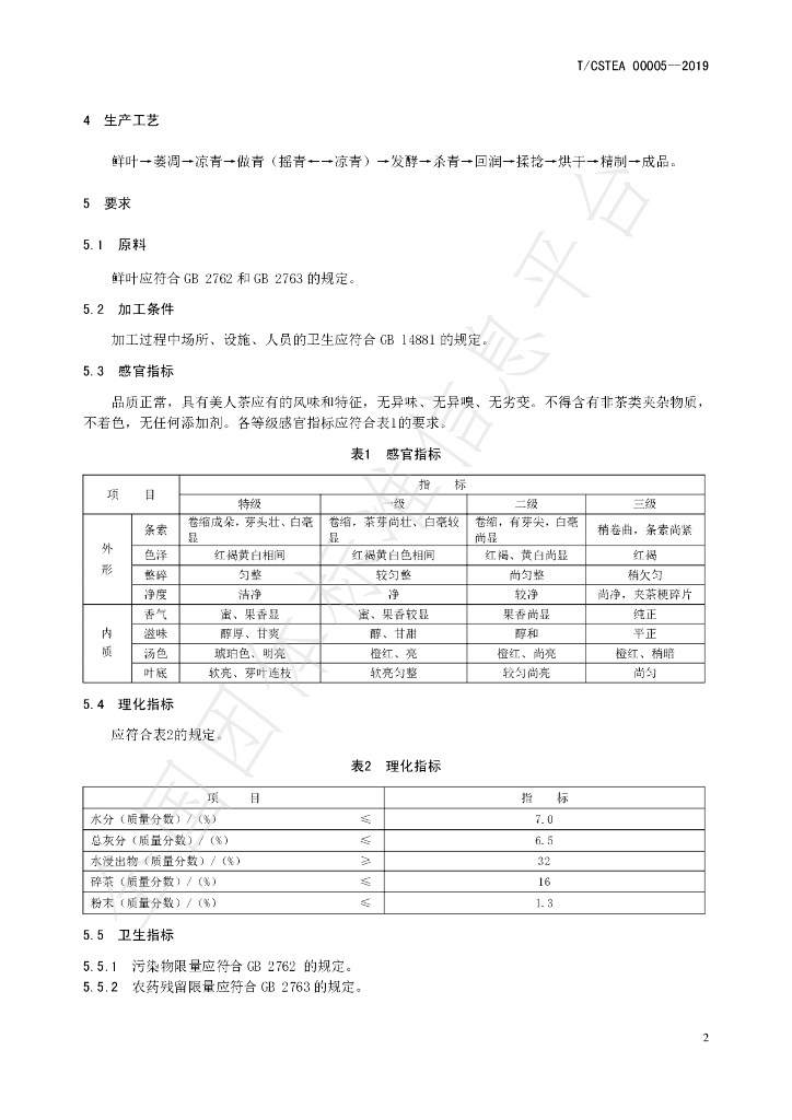 T/CSTEA 00005-2019 标准预览
