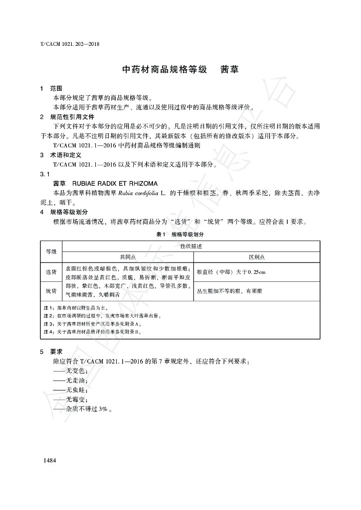 T/CACM 1021.202-2018 标准预览