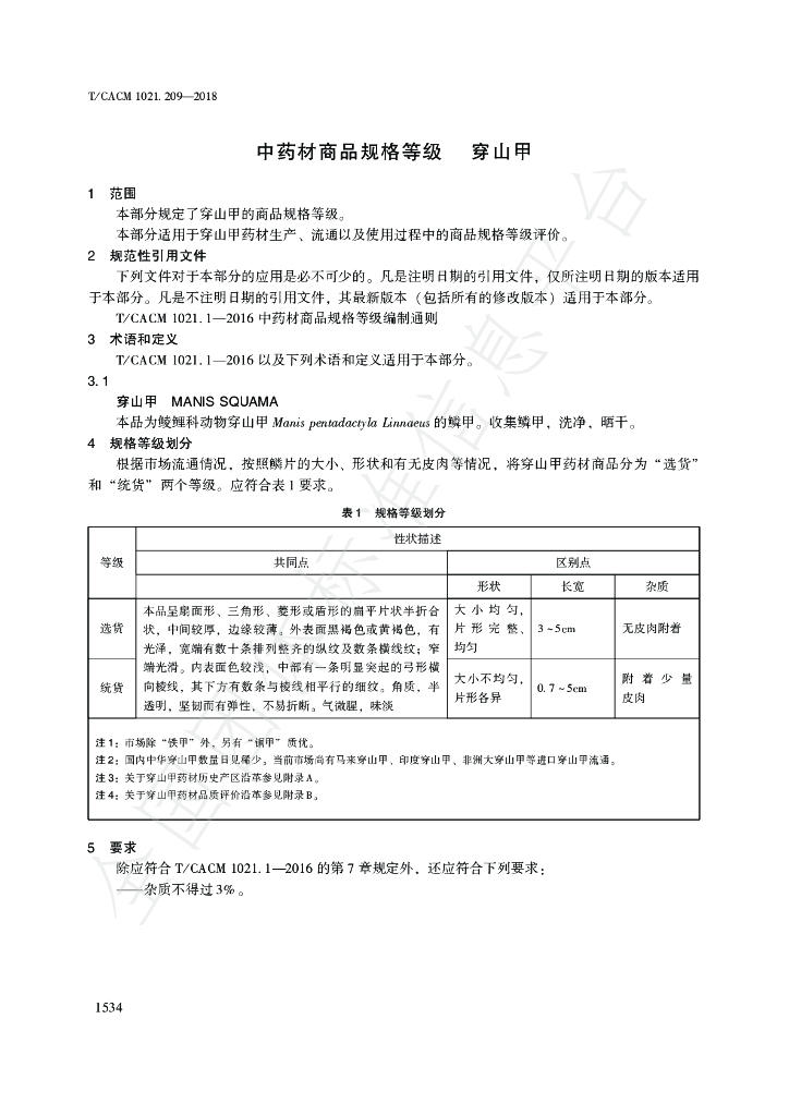 T/CACM 1021.209-2018 标准预览