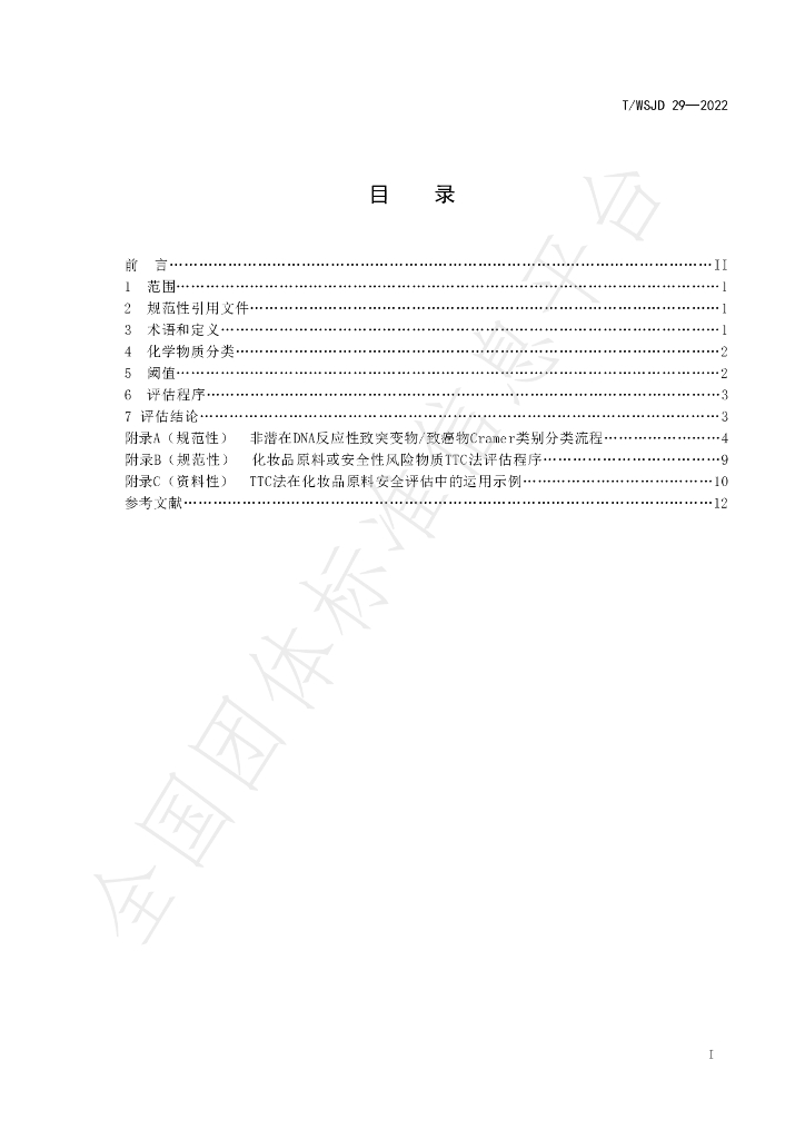 T/WSJD 29-2022 标准预览