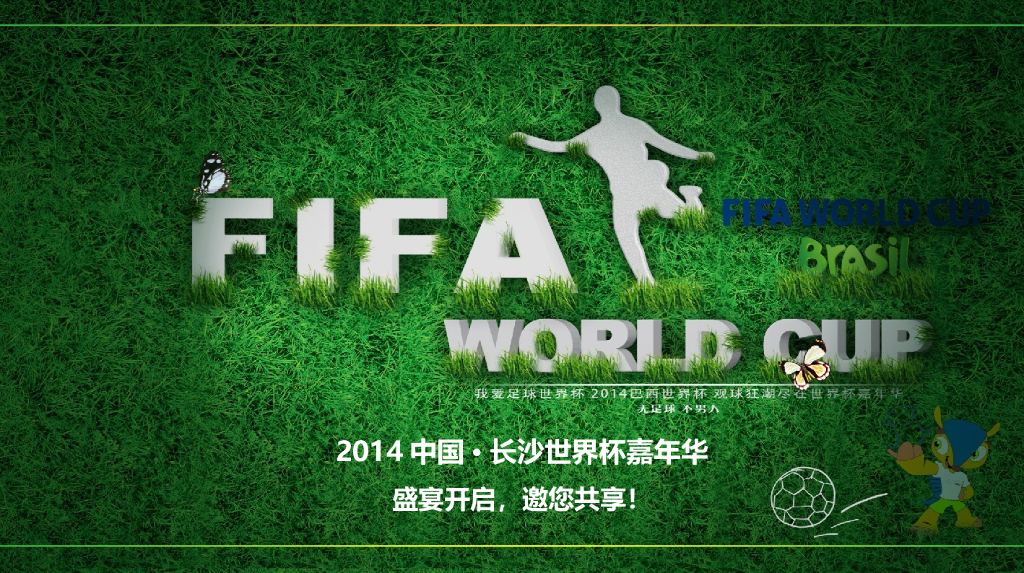 2014中国·长沙世界杯嘉年总案确定