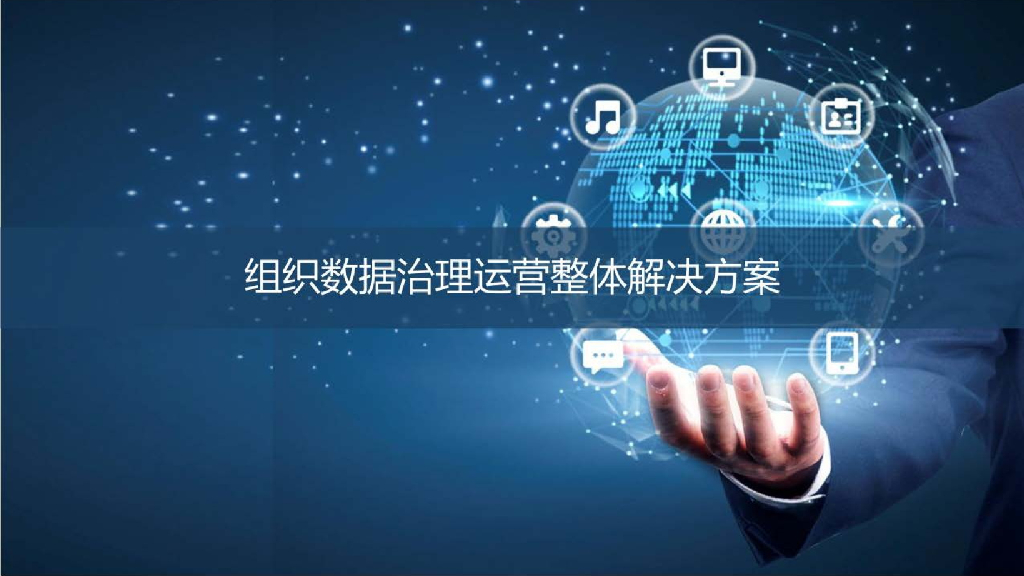 组织数据治理运营整体解决方案