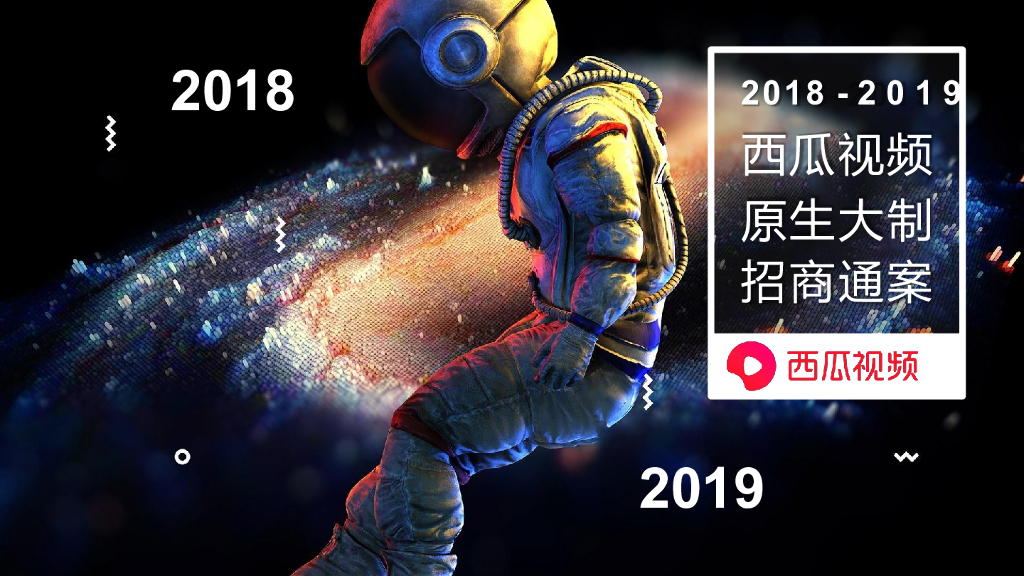 2019西瓜视频原生大制招商通案
