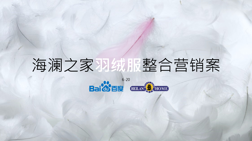 海澜之家整合营销产品策略（羽绒服）