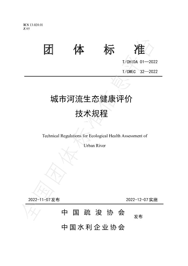 T/CHIDA 01-2022 标准预览