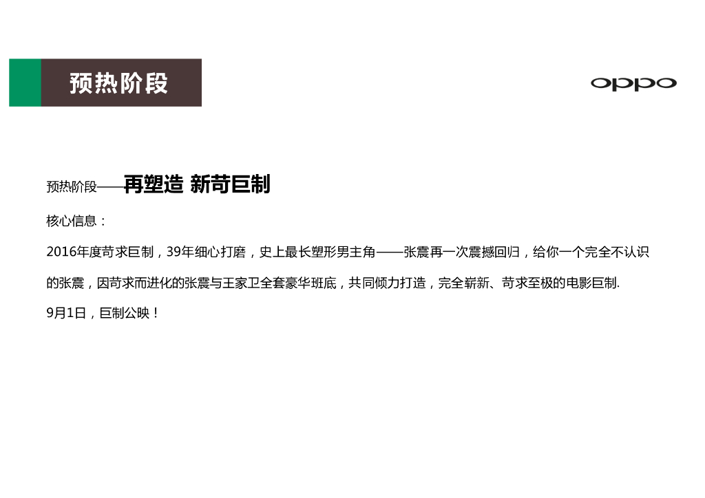 2016OPPO SOCIAL传播方案