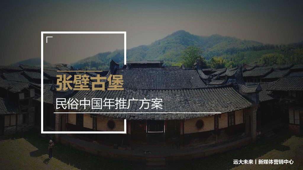 张壁古堡民俗年推广活动策划方案