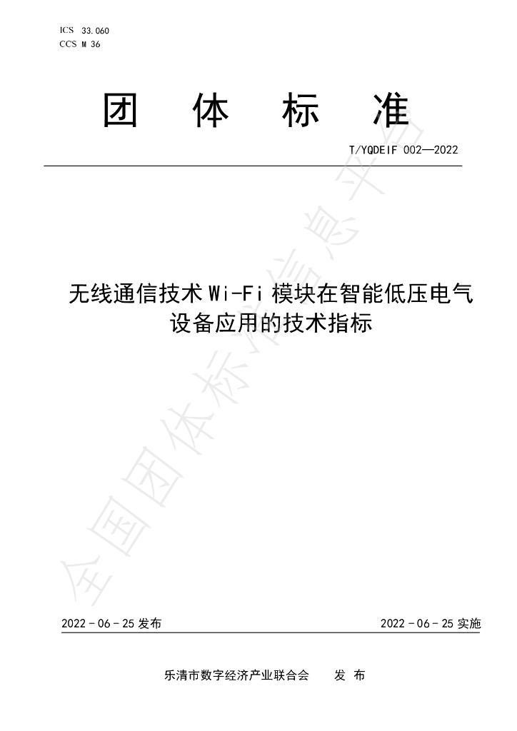 T/YQDEIF 002-2022 标准预览