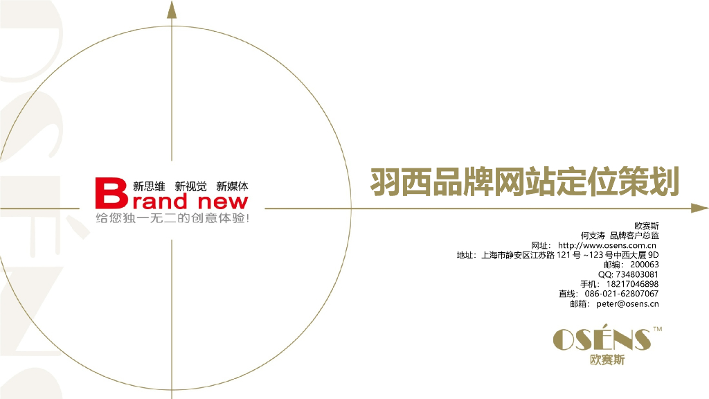 羽西品牌网站策划设计-欧赛斯