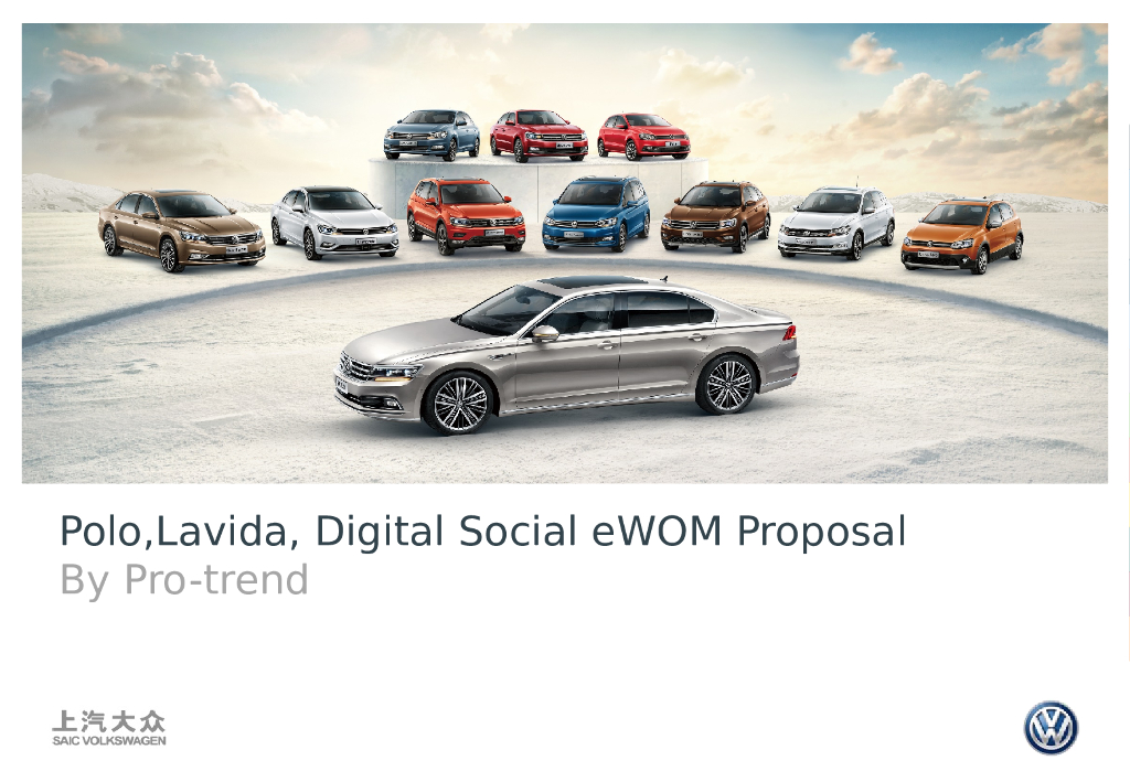 2017上汽大众Polo比稿方案