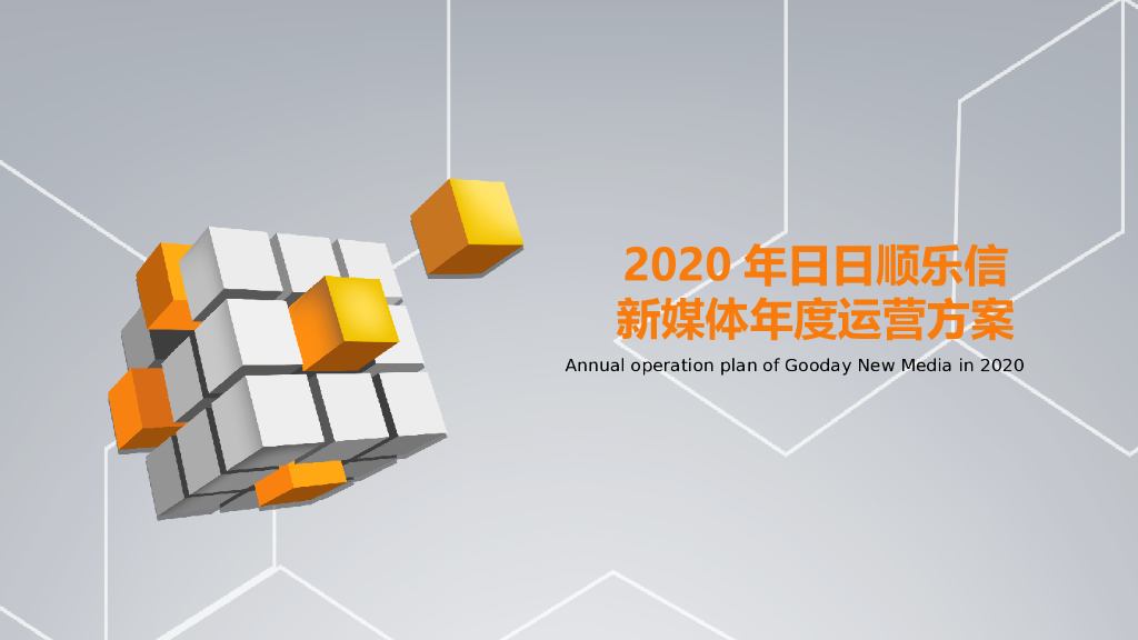 2020日日顺乐信新媒体年度运营比稿方案