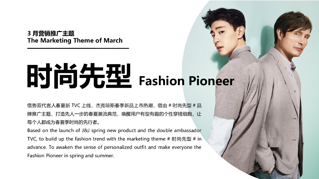 2019杰克琼斯春夏系列新品推广传播方案
