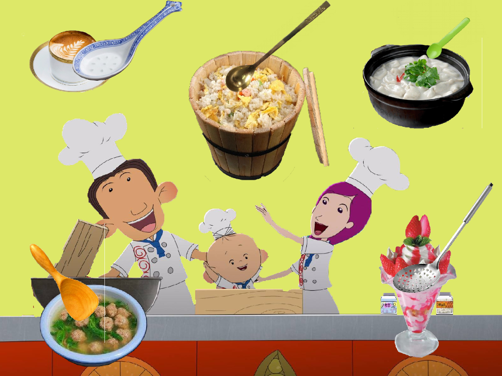 人美版美术一年级上册第9课《有趣的勺子》课件5