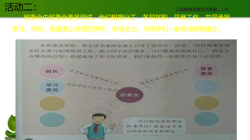 五年级道德与法治上册课件-2.1 选举产生班委会 第2课时人教（新版） (共12张PPT)_第9页