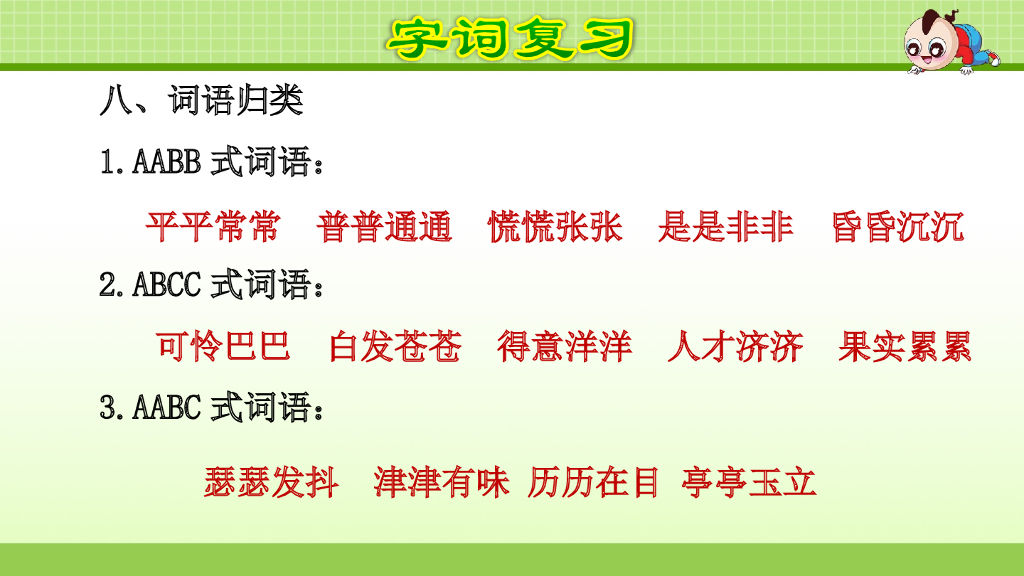 部编版语文四年级下册第7单元复习_第10页