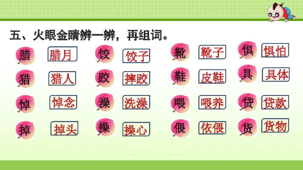 部编版语文六年级下册六年级下1.专项复习之一 字词专项_第7页