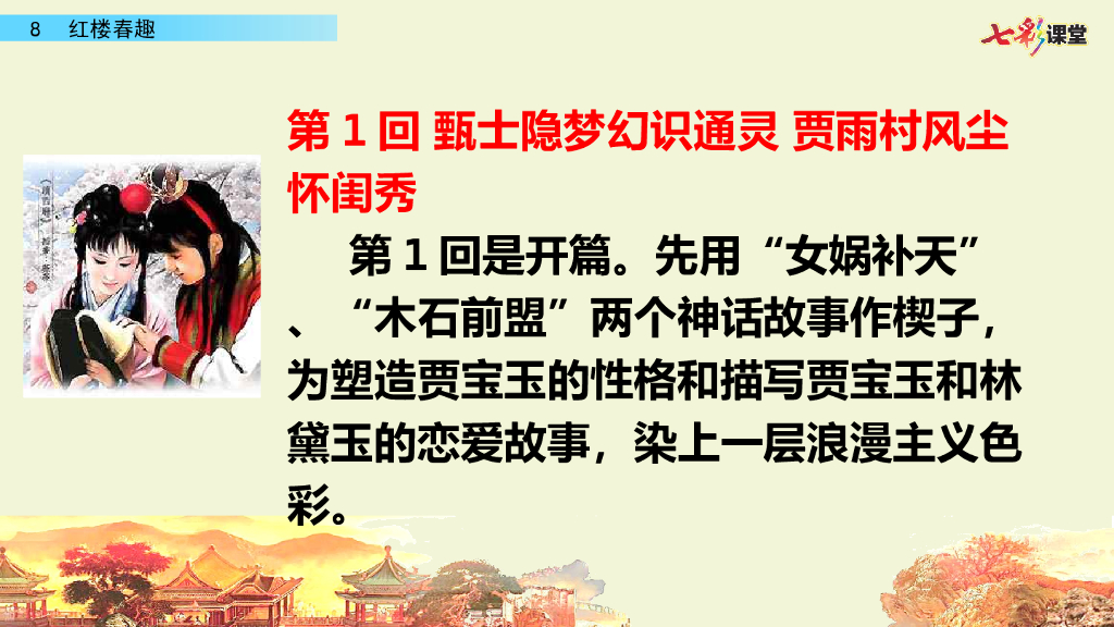 部编版五年级语文下册8 红楼春趣_第7页