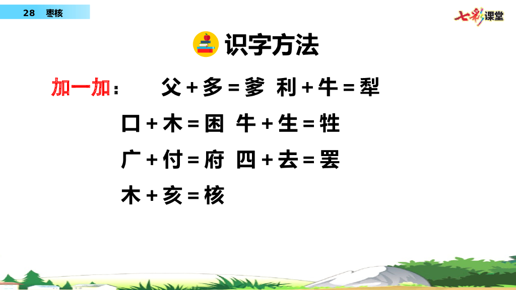 部编版三年级语文下册28 枣核_第7页