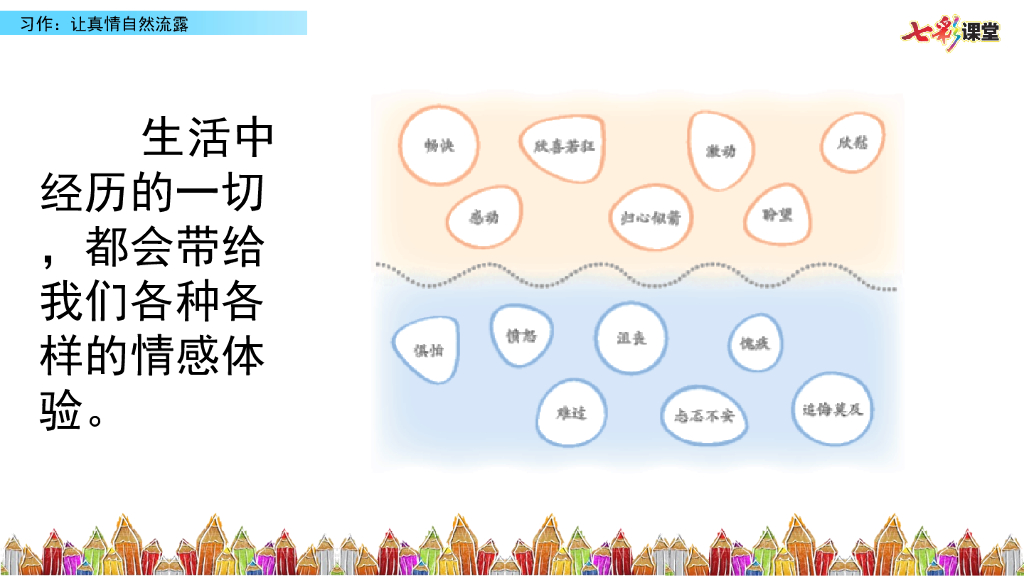部编版六年级语文下册习作：让真情自然流露_第9页