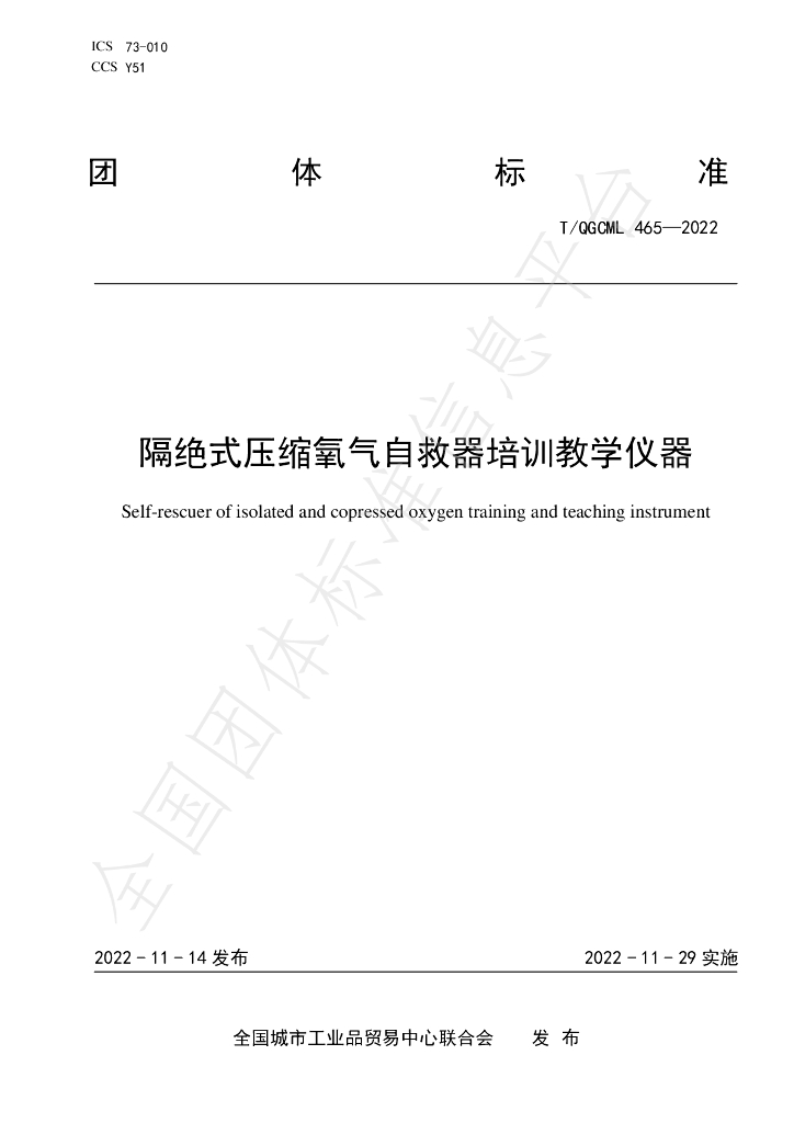 T/QGCML 465-2022 标准预览