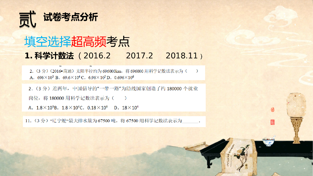 三年中考数学试卷分析ppt课件_第10页