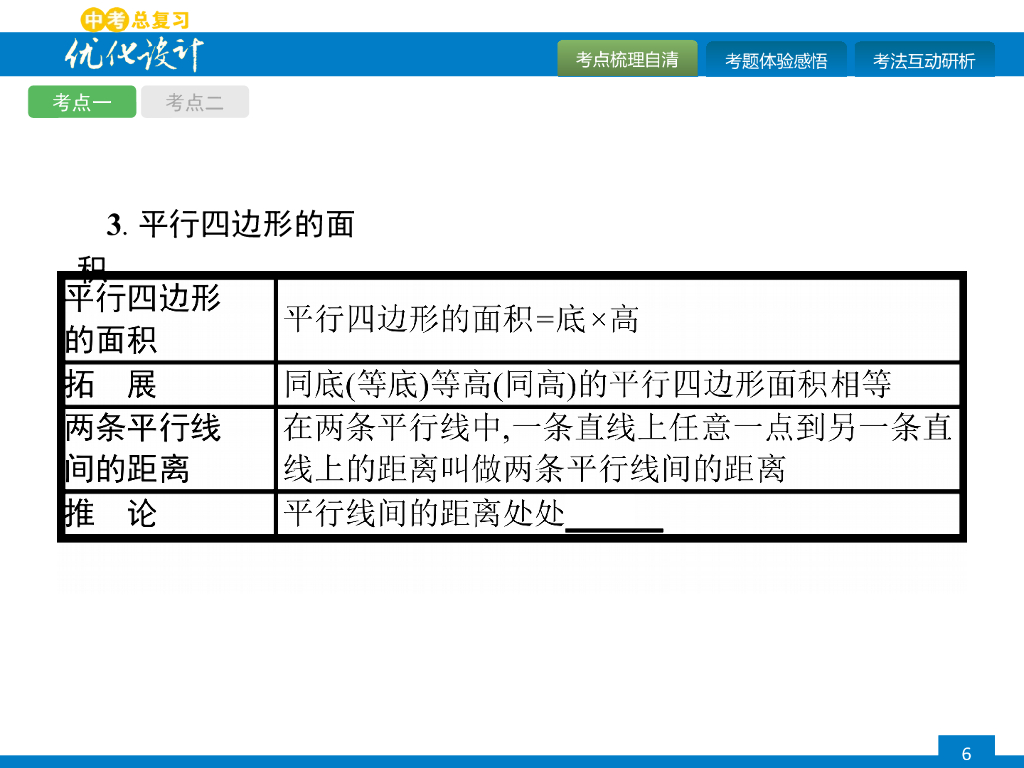 人教版中考数学复习《第20讲：多边形与平行四边形》课件ppt课件_第6页