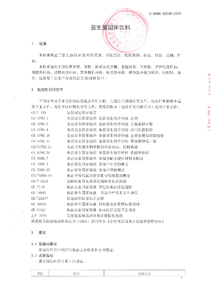 Q/AKQH 0004S-2019 标准预览
