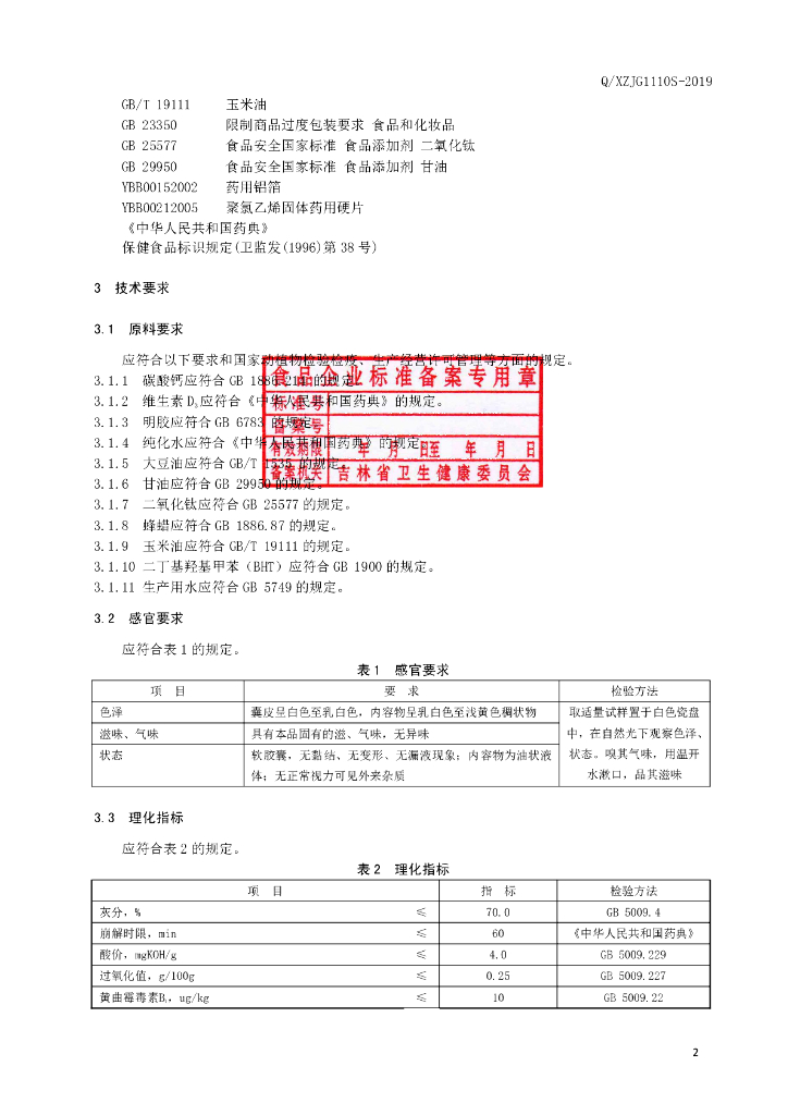 Q/XZJG 1110S-2019 标准预览